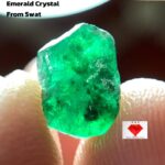 Elegant and Timeless: 1.76 Carat Emerald Crystal from Swat Valley, Pakistan