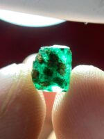 1.25ct Swat Emerald Crystal – Natural Untreated Green Gemstone (6.30 x 6.25 x 3.96 mm) - Image 6