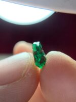 1.25ct Swat Emerald Crystal – Natural Untreated Green Gemstone (6.30 x 6.25 x 3.96 mm) - Image 7