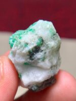 61.20ct Swat Emerald Specimen – Pakistan Crystal with Rich Color - Image 9