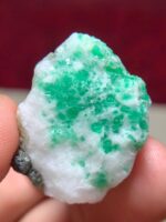 61.20ct Swat Emerald Specimen – Pakistan Crystal with Rich Color - Image 10