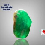 5.20ct Swat Emerald Crystal: Natural Elegance from Pakistan’s Gemstone Heart