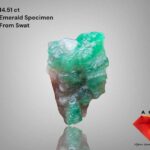 14.51 ct Swat Emerald Specimen – Compact Gem with Natural Charm