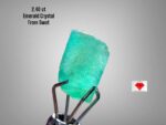 2.40ct Swat Emerald Crystal – Natural Vivid Green Gemstone