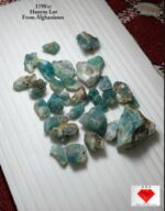 1190 ct Afghan Hauyne Lot – A Remarkable High-End Collector’s Gemstone