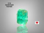 1.17ct Swat Emerald Crystal – Natural Untreated Green Gem (8.83 x 5.00 x 3.75 mm)