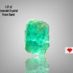 1.17ct Swat Emerald Crystal – Natural Untreated Green Gem (8.83 x 5.00 x 3.75 mm)