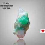 23.90ct Swat Emerald Specimen – Pakistan Crystal, Collector Gem