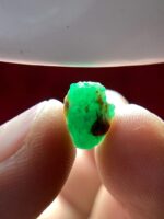 2.41 ct Natural Emerald Crystal from Swat Pakistan – Raw Green Gemstone Collector | 10.53x7.97x4.81 mm - Image 2