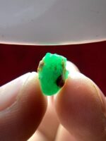 2.41 ct Natural Emerald Crystal from Swat Pakistan – Raw Green Gemstone Collector | 10.53x7.97x4.81 mm - Image 5