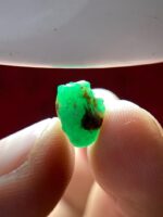 2.41 ct Natural Emerald Crystal from Swat Pakistan – Raw Green Gemstone Collector | 10.53x7.97x4.81 mm - Image 10