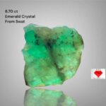 6.70ct Swat Emerald Crystal – A Broad, Natural Gem from the Valley of Gems