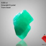 5.00 ct Natural Emerald Crystal from Swat Valley – Perfect Weight with Solid Proportions