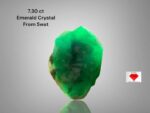Rare 7.30ct Swat Emerald Crystal – Untreated Natural Beauty