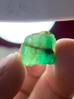 6.70ct Swat Emerald Crystal – A Broad, Natural Gem from the Valley of Gems - Image 2