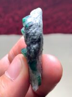 84.45ct Swat Emerald Specimen: Collector’s Grade Crystal from Pakistan’s Emerald Capital - Image 2