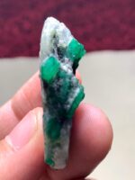 84.45ct Swat Emerald Specimen: Collector’s Grade Crystal from Pakistan’s Emerald Capital - Image 7