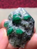84.45ct Swat Emerald Specimen: Collector’s Grade Crystal from Pakistan’s Emerald Capital - Image 10