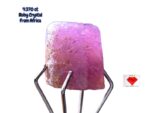 Earthborn Flame: 4.370ct African Ruby Crystal with Natural Vibrance