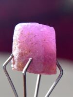 Earthborn Flame: 4.370ct African Ruby Crystal with Natural Vibrance - Image 5