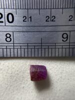 Earthborn Flame: 4.370ct African Ruby Crystal with Natural Vibrance - Image 7