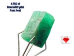 6.750ct Swat Emerald Crystal – Rare Natural Beauty (11.49 x 9.19 x 7.42mm)