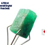 6.750ct Swat Emerald Crystal – Rare Natural Beauty (11.49 x 9.19 x 7.42mm)