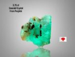 Emeralds of Elevation: A 3.75ct Crystal from Panjshir, Afghanistan