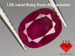 1.56 Carat Afghan Natural Ruby – Untreated & Unheated