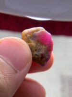22.20 Carat Natural Ruby Specimen from Afghanistan – Large Untreated Red Crystal - Image 2