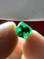 1.40ct Swat Emerald Crystal – Untreated Natural Green Gemstone (6.81 x 6.96 x 3.75 mm) - Image 3