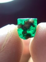 1.40ct Swat Emerald Crystal – Untreated Natural Green Gemstone (6.81 x 6.96 x 3.75 mm) - Image 4