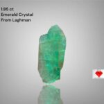 1.95ct Laghman Emerald Crystal: Sleek Afghan Beauty with Exceptional Spread