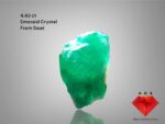 Elongated Beauty: 4.43 ct Emerald Crystal from Swat Valley