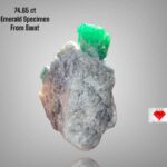 Majestic Giant: 74.65ct Emerald Specimen from Swat