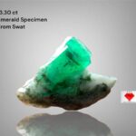 A Gem from the Mountains: 13.30-Carat Swat Emerald Specimen