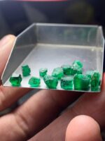 Panjshir Emerald Rough Lot – 9.80 Carats of Natural Green Essence - Image 11