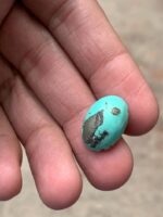 Natural Beauty in Every Hue — 15.90 ct Afghan Turquoise Cabochon - Image 3
