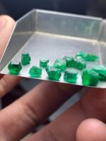 Panjshir Emerald Rough Lot – 9.80 Carats of Natural Green Essence - Image 6