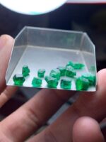 Panjshir Emerald Rough Lot – 9.80 Carats of Natural Green Essence - Image 10