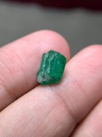 2.40ct Swat Emerald Crystal – Natural Untreated Green Gemstone (10.70 x 7.80 x 5.20 mm) - Image 3
