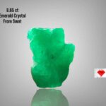 8.65ct Natural Emerald Crystal from Swat – A Bold, Untouched Gem of Earth’s Purest Green