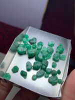 34.30ct Emerald Rough Lot from Swat: Natural Treasures in Compact Form - Image 2