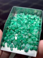 Swat Valley Emerald Rough Lot — 61.30 Carats - Image 12