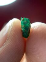 1.32ct Swat Emerald Crystal – Natural Untreated Green Gemstone (8.41 x 8.66 x 4.04 mm) - Image 4