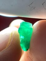 2.40ct Swat Emerald Crystal – Natural Untreated Green Gemstone (10.70 x 7.80 x 5.20 mm) - Image 9