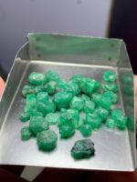 34.30ct Emerald Rough Lot from Swat: Natural Treasures in Compact Form - Image 9