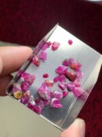 Vivid Raw Beauty: 34.95ct Afghan Ruby Rough Lot - Image 2