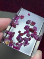 Vivid Raw Beauty: 34.95ct Afghan Ruby Rough Lot - Image 3