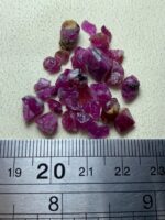 Vivid Raw Beauty: 34.95ct Afghan Ruby Rough Lot - Image 8